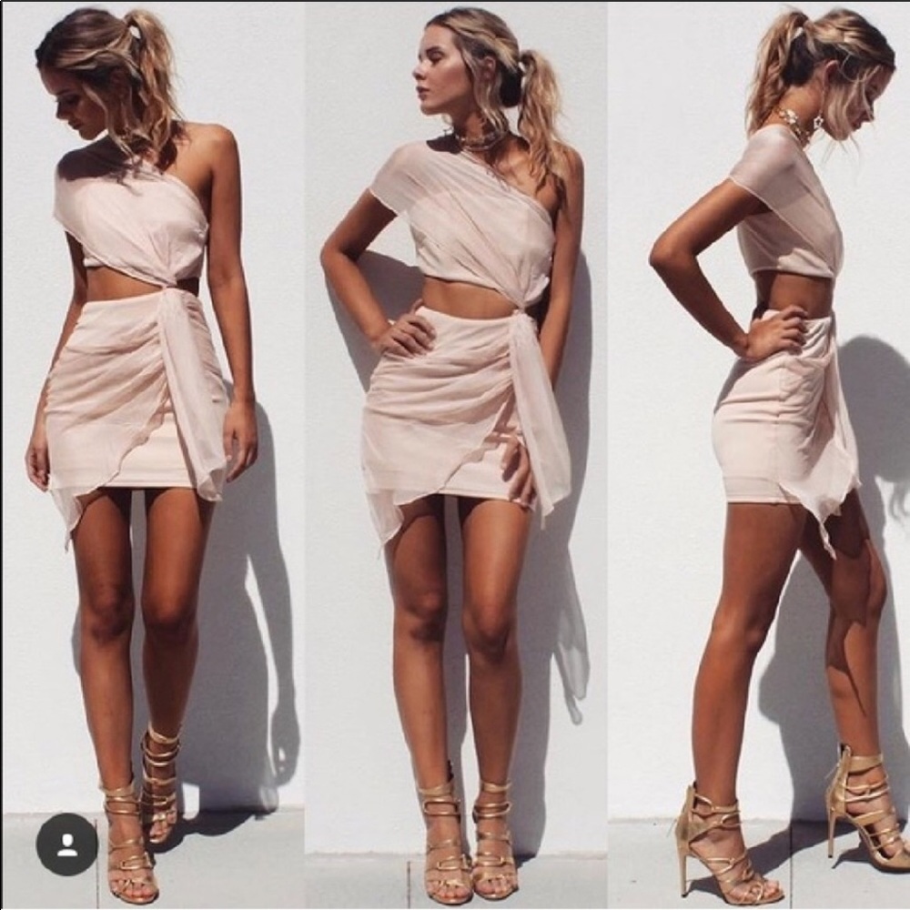 Two piece sabo skirt set